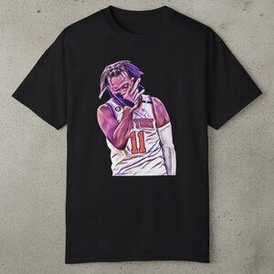 Jalen Brunson New York Knicks Graphic T-Shirt – NBA Basketball Fan Tee